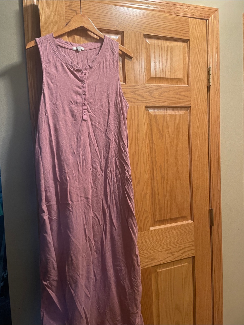 Z Supply Mauve Sleeveless Maxi Dress